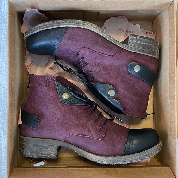 🎁 BUENO Hand made leather shoes - Picture 1 of 10